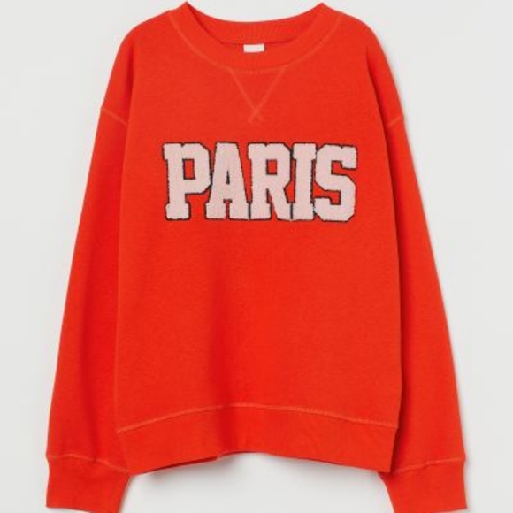 NWOT Paris Sweatshirt - Picture 1 of 5